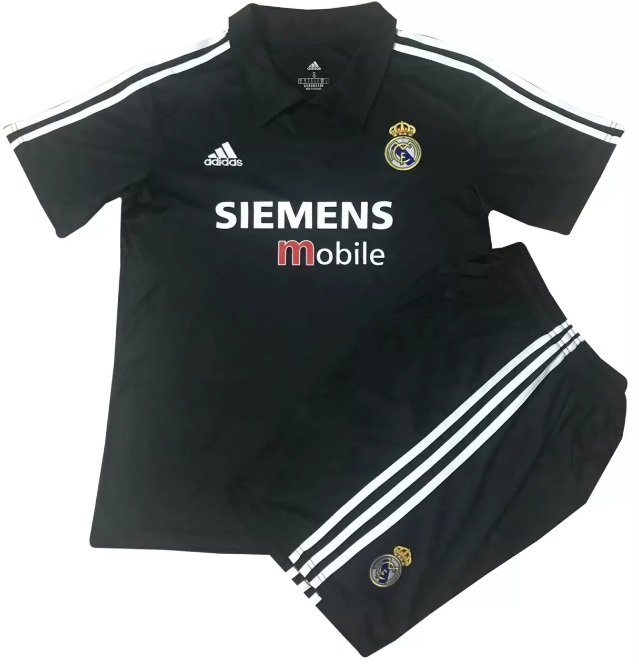 Kit infantil II Real Madrid 2002 2003 Adidas Retro